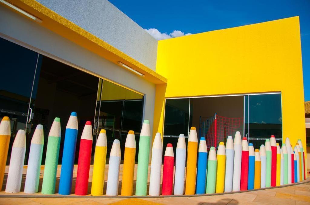 Lacqua Diroma V Apt Localizado Proximo A Portariaparque Aquatico Completo Nao Dispomos De Roupa De Cama E Banho Caldas Novas Exterior foto
